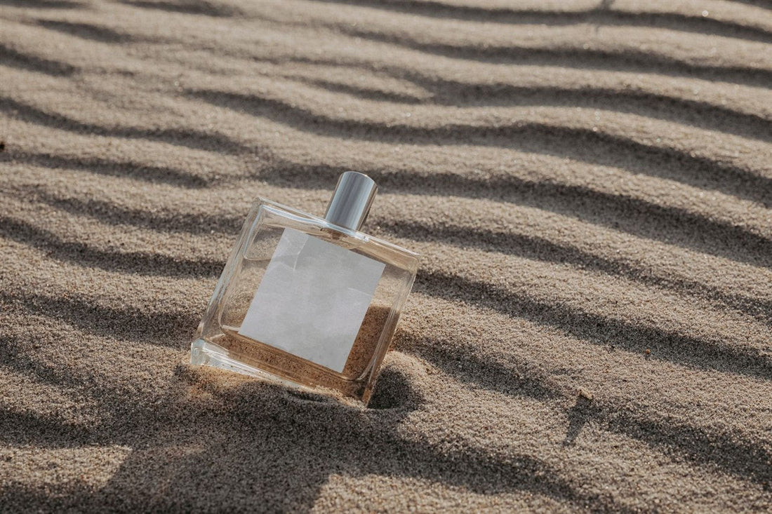 Frasco de perfume de cristal