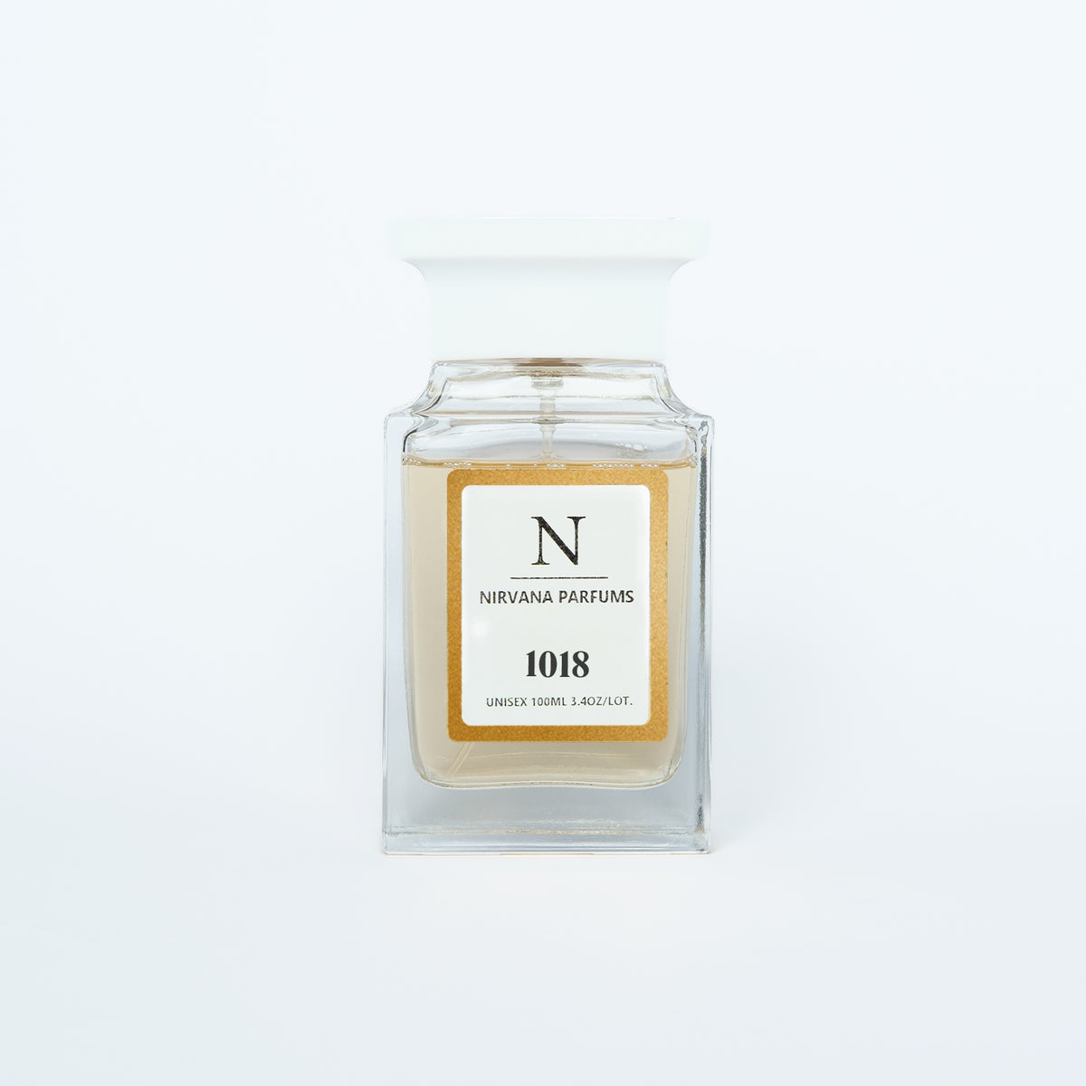 Nirvana 1018 Cristal Rojo Extracto, perfume nicho unisex de 100 ml – Nirvana Parfums